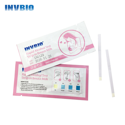 99% Accuracy Rapid Test Cassette Breastmilk Alcohol Test Strips